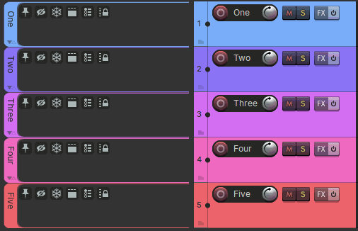 Complex nested folders